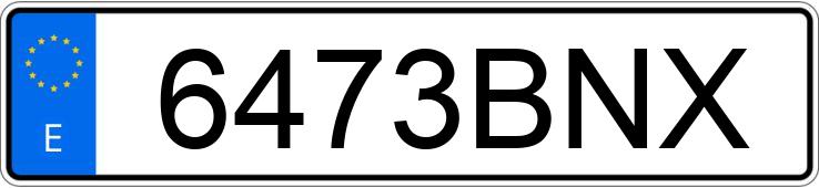 Numer rejestracyjny 6473BNX posiada CITROEN XSARA Numer rejestracyjny 6473BNX posiada CITROEN XSARA