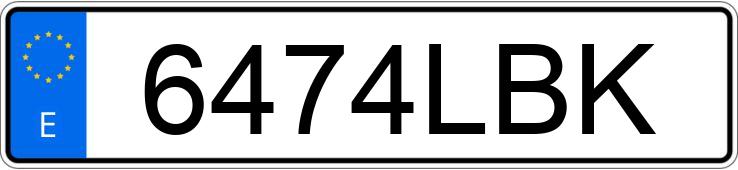 Numer rejestracyjny 6474LBK posiada NISSAN QASHQAI