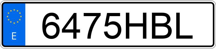 Numer rejestracyjny 6475HBL posiada KYMCO SUPER DINK Numer rejestracyjny 6475HBL posiada KYMCO SUPER DINK