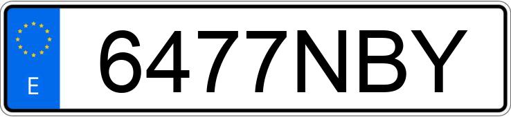 Numer rejestracyjny 6477NBY posiada KIA SPORTAGE Numer rejestracyjny 6477NBY posiada KIA SPORTAGE