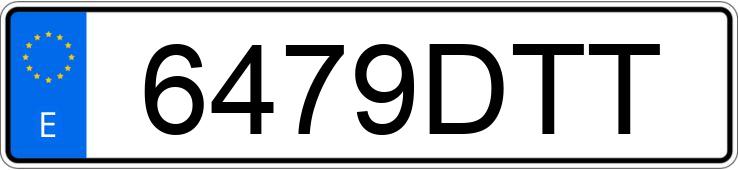 Numer rejestracyjny 6479DTT posiada FIAT DUCATO Numer rejestracyjny 6479DTT posiada FIAT DUCATO