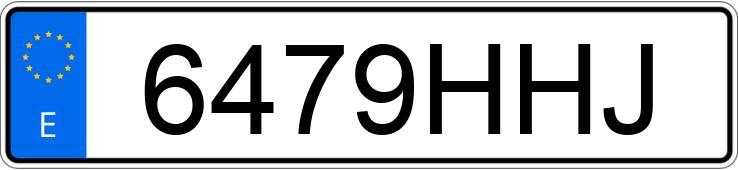 Numer rejestracyjny 6479HHJ posiada PEUGEOT 308 Numer rejestracyjny 6479HHJ posiada PEUGEOT 308