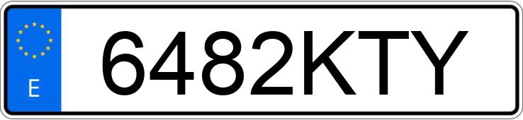 Numer rejestracyjny 6482KTY posiada OPEL COMBO Numer rejestracyjny 6482KTY posiada OPEL COMBO