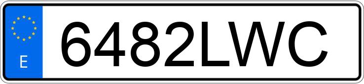 Numer rejestracyjny 6482LWC posiada FORD FIESTA Numer rejestracyjny 6482LWC posiada FORD FIESTA