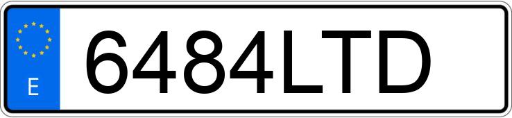 Numer rejestracyjny 6484LTD posiada OPEL CORSA