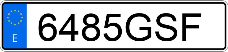 Numer rejestracyjny 6485GSF posiada VOLKSWAGEN POLO Numer rejestracyjny 6485GSF posiada VOLKSWAGEN POLO