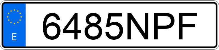 Numer rejestracyjny 6485NPF posiada KIA XCEED Numer rejestracyjny 6485NPF posiada KIA XCEED