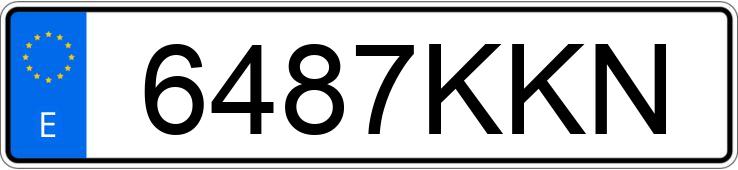 Numer rejestracyjny 6487KKN posiada AUDI Q5 Numer rejestracyjny 6487KKN posiada AUDI Q5