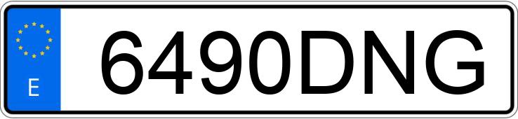 Numer rejestracyjny 6490DNG posiada MERCEDES C (203) Numer rejestracyjny 6490DNG posiada MERCEDES C (203)