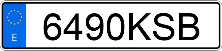 Numer rejestracyjny 6490KSB posiada HYUNDAI I20