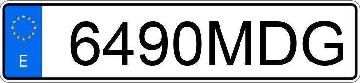 Numer rejestracyjny 6490MDG posiada ALFA ROMEO TONALE