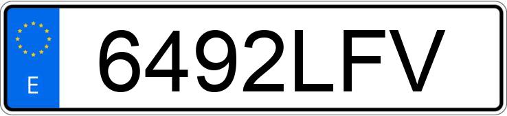 Numer rejestracyjny 6492LFV posiada RENAULT KADJAR Numer rejestracyjny 6492LFV posiada RENAULT KADJAR