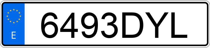 Numer rejestracyjny 6493DYL posiada MERCEDES C (203) Numer rejestracyjny 6493DYL posiada MERCEDES C (203)