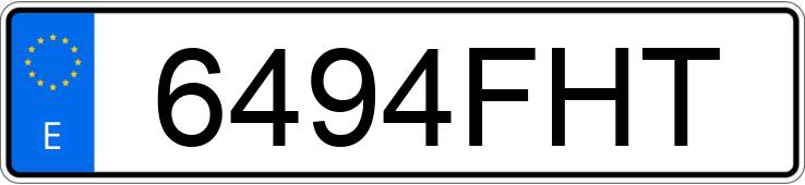 Numer rejestracyjny 6494FHT posiada OPEL CORSA Numer rejestracyjny 6494FHT posiada OPEL CORSA