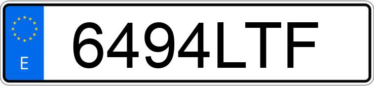 Numer rejestracyjny 6494LTF posiada MERCEDES GLE (167) Numer rejestracyjny 6494LTF posiada MERCEDES GLE (167)