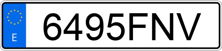 Numer rejestracyjny 6495FNV posiada FORD FOCUS C-MAX Numer rejestracyjny 6495FNV posiada FORD FOCUS C-MAX