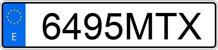 Numer rejestracyjny 6495MTX posiada MERCEDES CLA (118) Numer rejestracyjny 6495MTX posiada MERCEDES CLA (118)