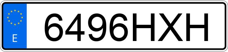 Numer rejestracyjny 6496HXH posiada MERCEDES CLA (117) Numer rejestracyjny 6496HXH posiada MERCEDES CLA (117)