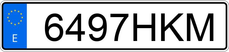 Numer rejestracyjny 6497HKM posiada FORD C-MAX Numer rejestracyjny 6497HKM posiada FORD C-MAX