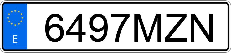 Numer rejestracyjny 6497MZN posiada RENAULT MASTER Numer rejestracyjny 6497MZN posiada RENAULT MASTER