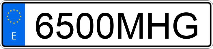 Numer rejestracyjny 6500MHG posiada PEUGEOT 2008 Numer rejestracyjny 6500MHG posiada PEUGEOT 2008