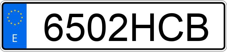 Numer rejestracyjny 6502HCB posiada VOLKSWAGEN PASSAT Numer rejestracyjny 6502HCB posiada VOLKSWAGEN PASSAT