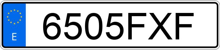 Numer rejestracyjny 6505FXF posiada YAMAHA MAJESTY 400