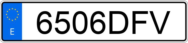 Numer rejestracyjny 6506DFV posiada TOYOTA COROLLA Numer rejestracyjny 6506DFV posiada TOYOTA COROLLA