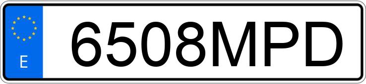 Numer rejestracyjny 6508MPD posiada TRIUMPH TRIDENT Numer rejestracyjny 6508MPD posiada TRIUMPH TRIDENT