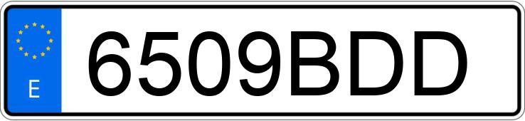 Numer rejestracyjny 6509BDD posiada AUDI A3 Numer rejestracyjny 6509BDD posiada AUDI A3