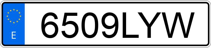 Numer rejestracyjny 6509LYW posiada NISSAN MICRA Numer rejestracyjny 6509LYW posiada NISSAN MICRA