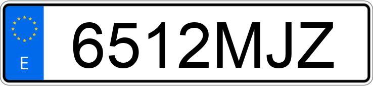 Numer rejestracyjny 6512MJZ posiada KIA NIRO