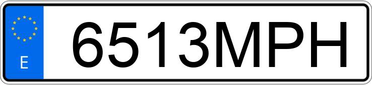 Numer rejestracyjny 6513MPH posiada SYM JET 14