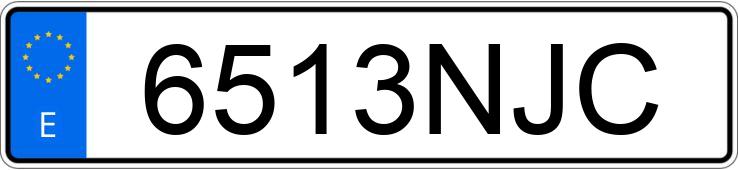 Numer rejestracyjny 6513NJC posiada NISSAN QASHQAI Numer rejestracyjny 6513NJC posiada NISSAN QASHQAI