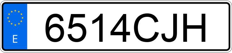 Numer rejestracyjny 6514CJH posiada MERCEDES VITO