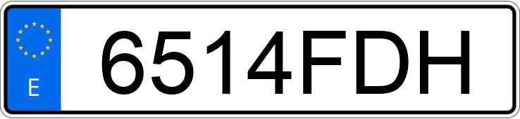 Numer rejestracyjny 6514FDH posiada PEUGEOT 207 Numer rejestracyjny 6514FDH posiada PEUGEOT 207