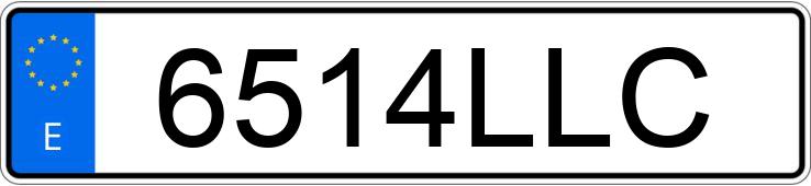 Numer rejestracyjny 6514LLC posiada CITROEN JUMPER