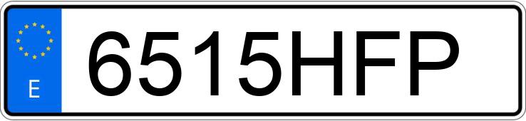 Numer rejestracyjny 6515HFP posiada PEUGEOT 207 Numer rejestracyjny 6515HFP posiada PEUGEOT 207