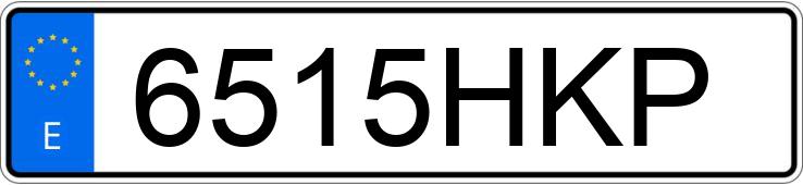 Numer rejestracyjny 6515HKP posiada KTM LC4 690 SMC SUPERMOTO