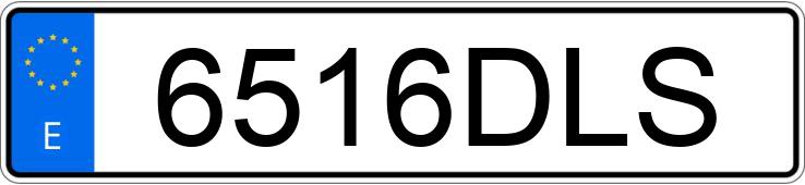 Numer rejestracyjny 6516DLS posiada SEAT LEON