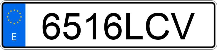 Numer rejestracyjny 6516LCV posiada FIAT FIORINO