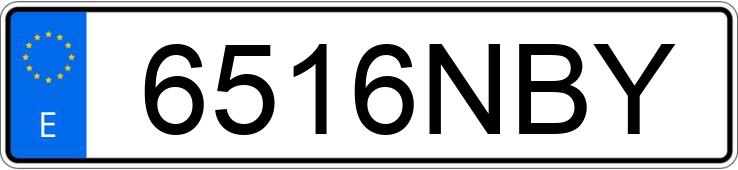 Numer rejestracyjny 6516NBY posiada PEUGEOT 2008 Numer rejestracyjny 6516NBY posiada PEUGEOT 2008