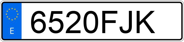 Numer rejestracyjny 6520FJK posiada VOLKSWAGEN PASSAT Numer rejestracyjny 6520FJK posiada VOLKSWAGEN PASSAT