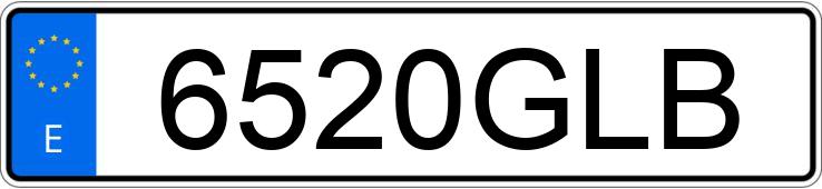 Numer rejestracyjny 6520GLB posiada HONDA FORZA Numer rejestracyjny 6520GLB posiada HONDA FORZA