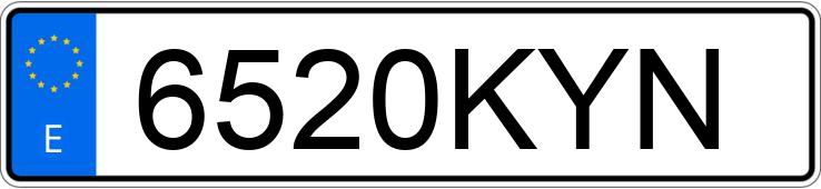 Numer rejestracyjny 6520KYN posiada HYUNDAI I20 Numer rejestracyjny 6520KYN posiada HYUNDAI I20