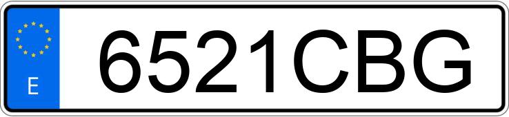 Numer rejestracyjny 6521CBG posiada KTM ENDURO 250 Numer rejestracyjny 6521CBG posiada KTM ENDURO 250