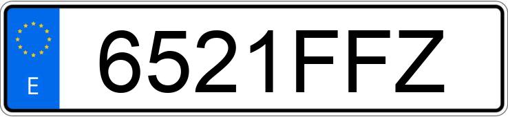 Numer rejestracyjny 6521FFZ posiada OPEL CORSA