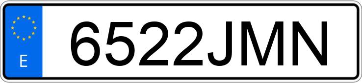 Numer rejestracyjny 6522JMN posiada BETA XTRAINER