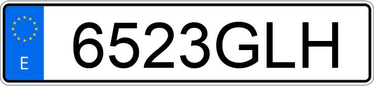 Numer rejestracyjny 6523GLH posiada OPEL CORSA