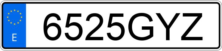 Numer rejestracyjny 6525GYZ posiada NISSAN QASHQAI+2